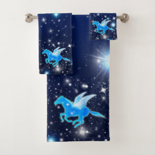 Flying Pegasus Bath Towel Set