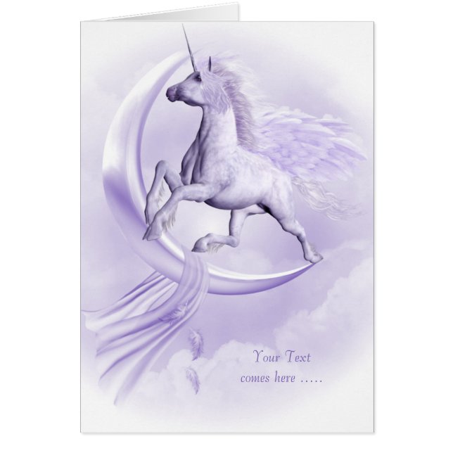 flying Pegasus Card (Front)