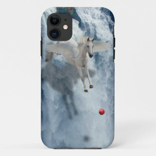 Flying Pegasus & Waterfall Fantasy Art Phone Case