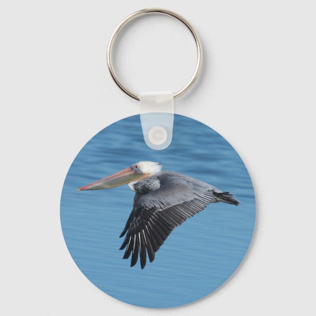 Flying Pelican 7 Keychain (Front)