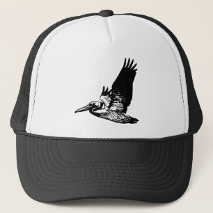 Flying Pelican Trucker Hat