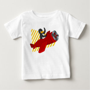 Flying penguing cartoon baby T-Shirt