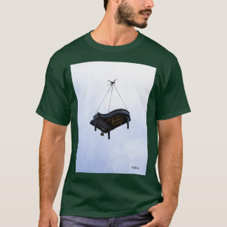 Flying Piano Long  T-Shirt