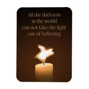 Flying Pig Candle Flame Magnet