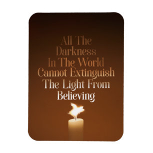 Flying Pig Candle Flame Magnet