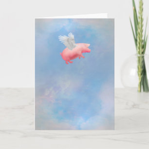Flying Pig Card