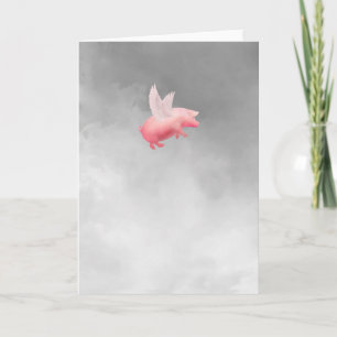 Flying Pig Card