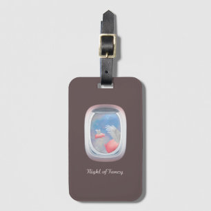 Flying Pig Flight of Fancy Luggage Tag