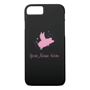 Flying pig iPhone case-Customise with your name iPhone 8/7 Case