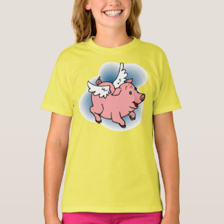 Flying Pig Kid's Tees - Matching Shoes!