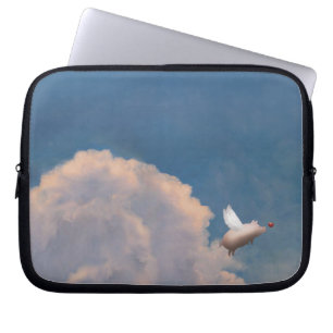flying pig laptop sleeve