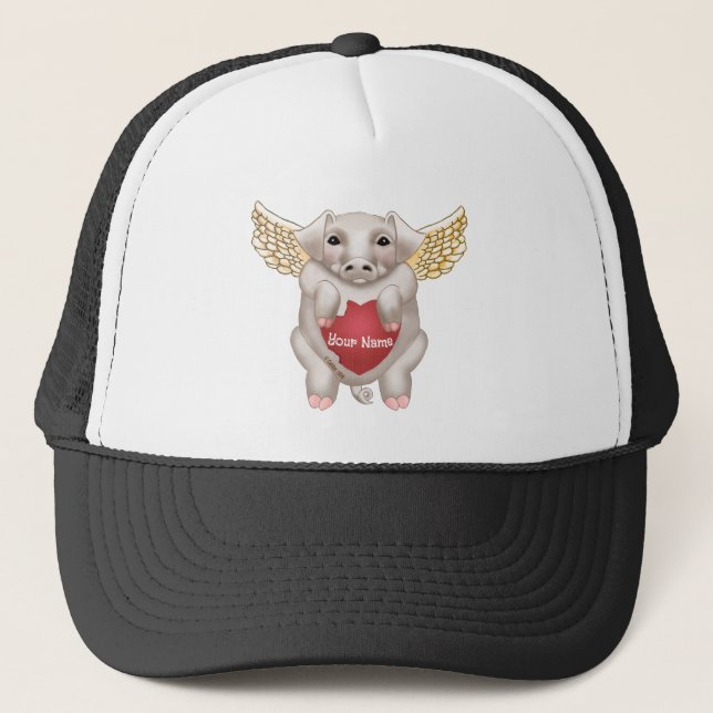Flying Pig Love hats (Front)
