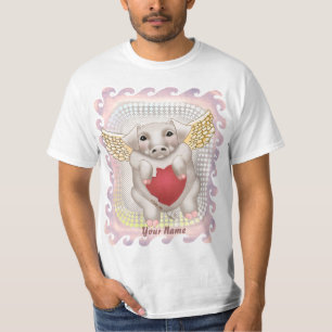 Flying Pig Love T-Shirt