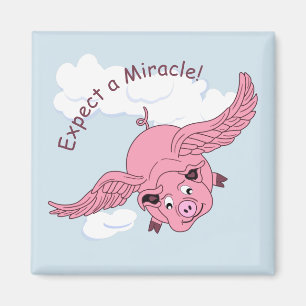 Flying Pig Magnet