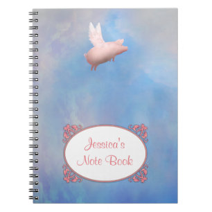 Flying Pig Note Book