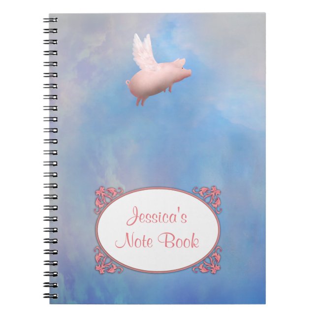 Flying Pig Note Book (Front)