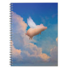 flying pig notebook