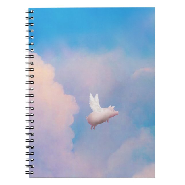 flying pig notebook (Front)