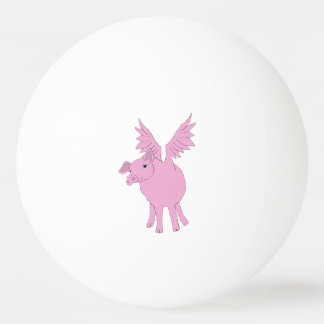 flying pig ping pong ball