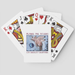Flying Pig playing cards
