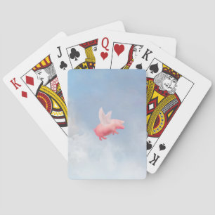 Flying Pig Playing Cards