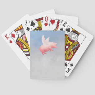 Flying Pig Playing Cards