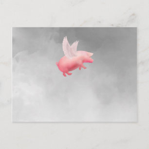 Flying Pig Postcard