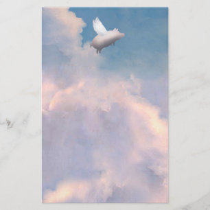 flying pig stationery