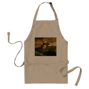 Flying Pig - Steampunk - The flying swine Standard Apron