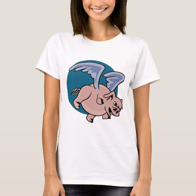 Flying Pig T-Shirt (Front)