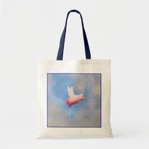 Flying Pig Tote Bag