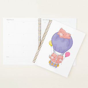 Flying Piggies in Hot Air Balloon Planner