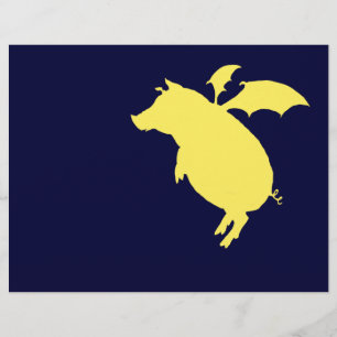 Flying piggy