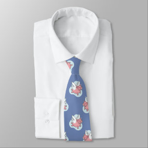 Flying Pigs Chinese Year Birthday Choose Colour Ti Tie