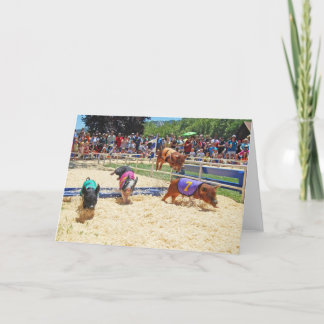 Flying Pig's Greeting Card