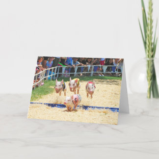 Flying Pig's Greeting Card