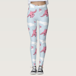 Flying Pigs Leggings