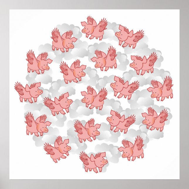 Flying Pigs poster (Front)