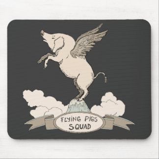 Flying Pigs Squad Mouse Mat