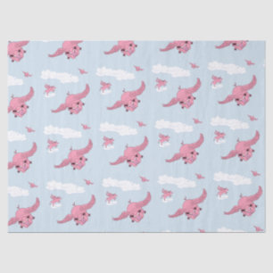 Flying Pigs Tissue Paper