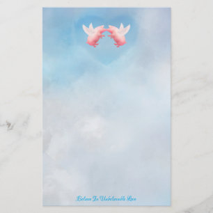 Flying Pigs-Unbelievable Love Stationery