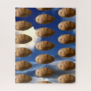 Flying Potatoes Space Potato Invasion Jigsaw Puzzle