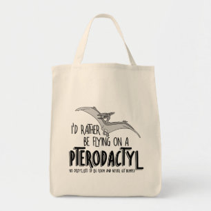 Flying Pterodactyl Dinosaur Airline Tote Bag