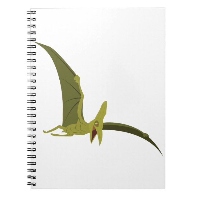 Flying Pterodactyl Notebook (Front)