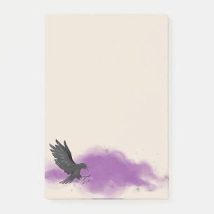 Flying Raven  Post-it Notes