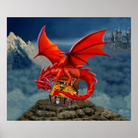 Flying Red Dragon's Treasure Chest