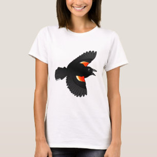 Flying Red-winged Blackbird T-Shirt