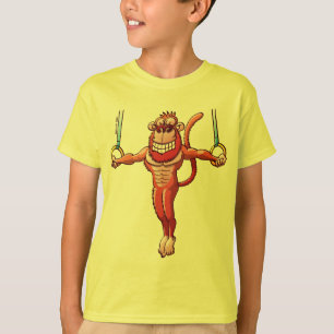 Flying Rings Monkey T-Shirt