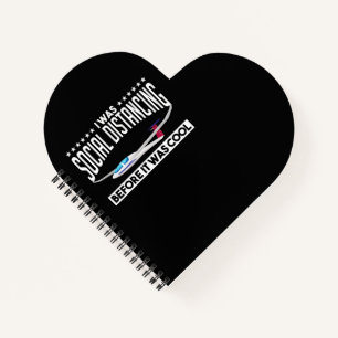 Flying Sailplane Pilot Glider Pilot Lovers Gift Notebook