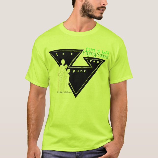 Flying Saucer - O.M. plus benign T-Shirt (Front)